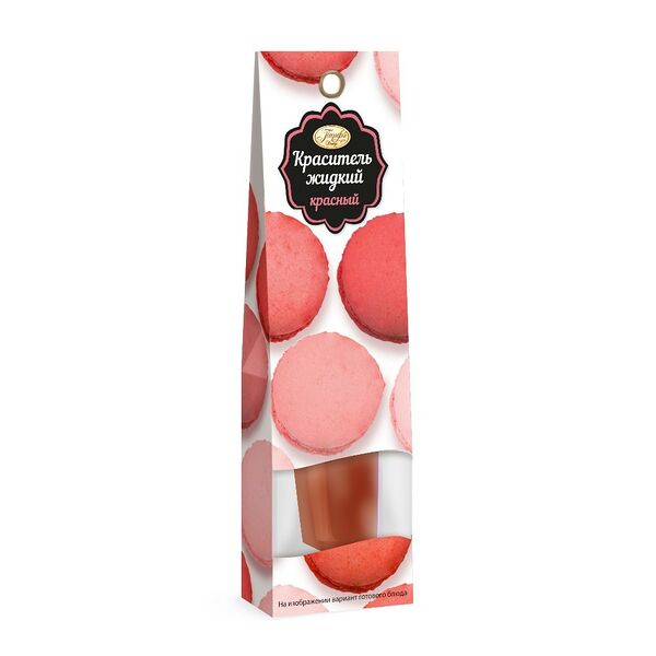  Краситель жидкий красный, 25 г