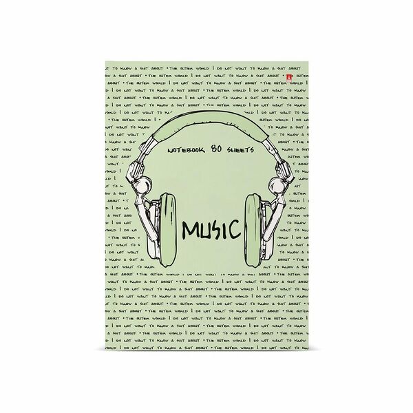 Блокнот-престиж Альт Soundmania А5, 80 листов