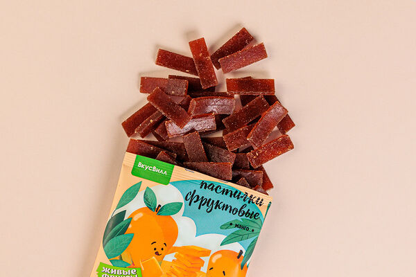Пастилки Живые фрукты Манго