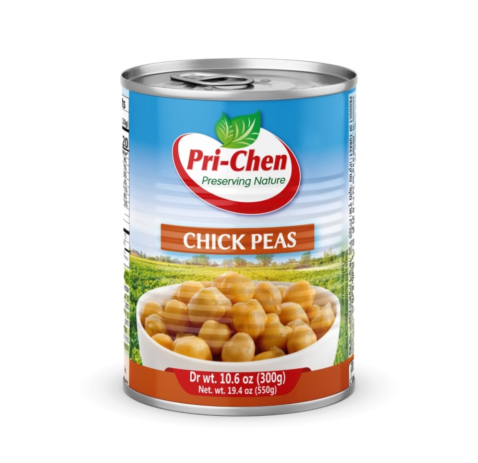 

Горох нут Pri-Chen вареный 550г, Турция