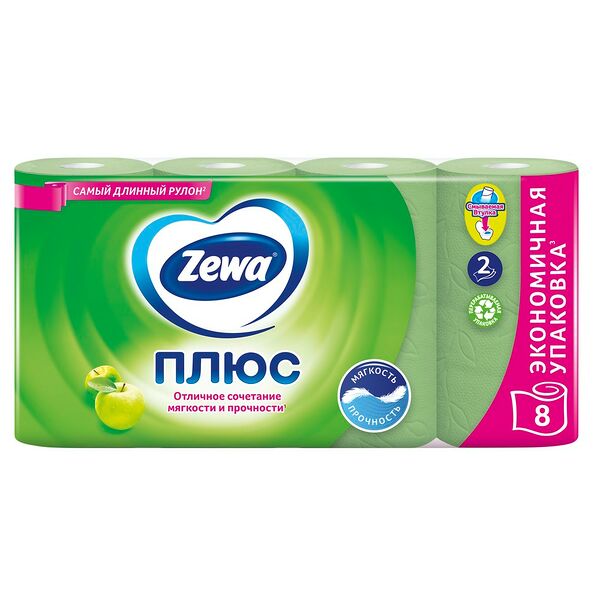 Туалетная бумага двухслойная 