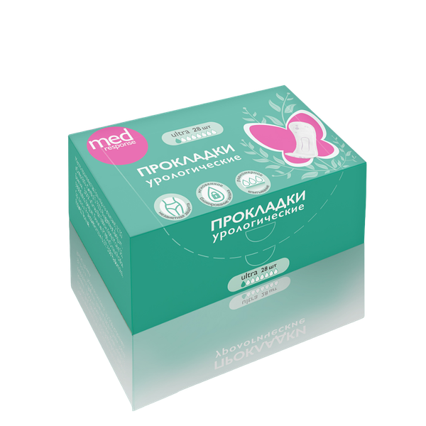 Medresponse Ultra прокладки урологические 28 шт