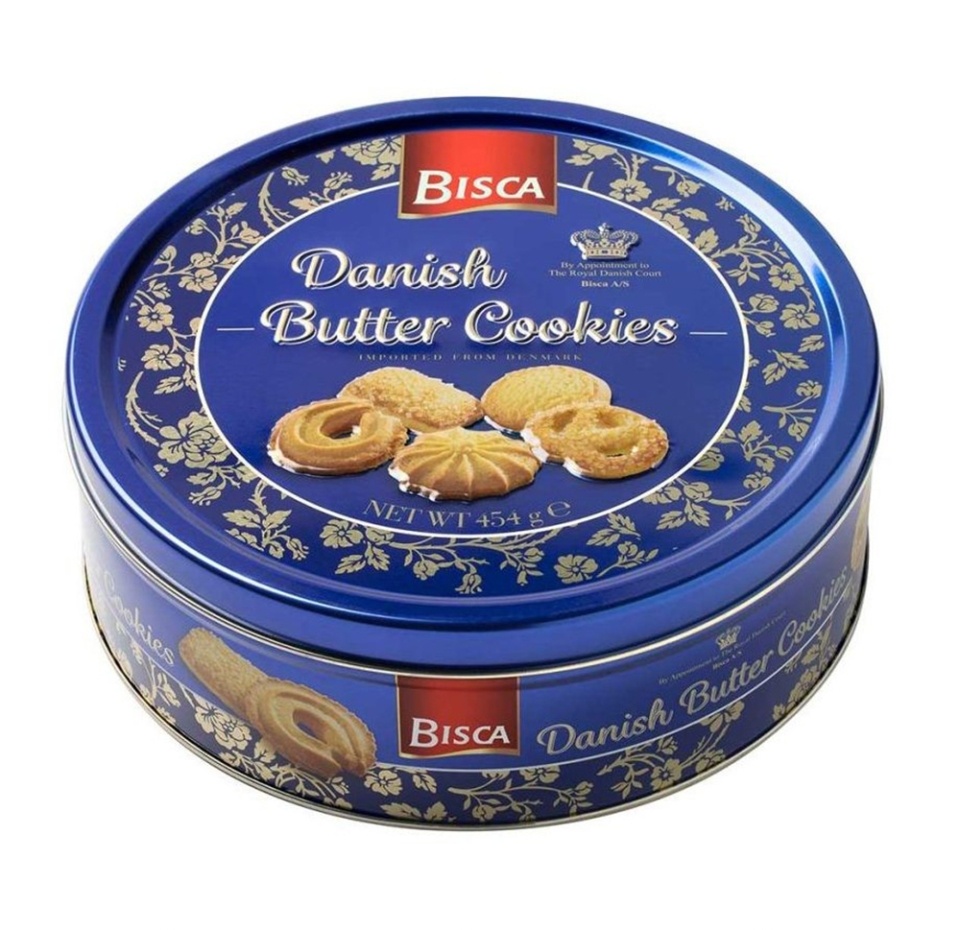 

Печенье Butter Cookies 26% сливочного масла, Bisca, 454 г, Дания