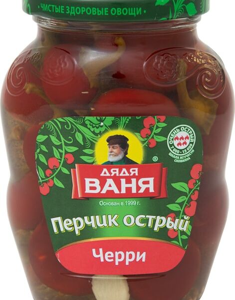 Перчик Дядя Ваня Черри острый 350г