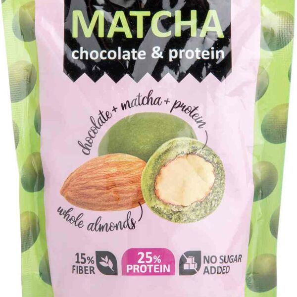 Драже миндальное Chikalab Matcha chocolate & protein