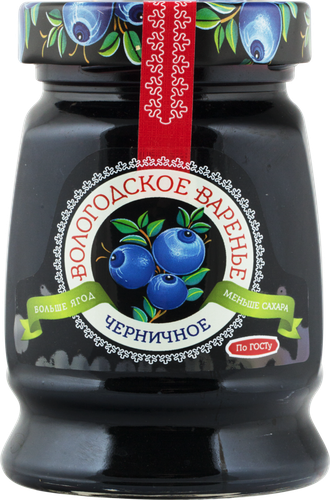 

Варенье черничное Вологодское, 370 г