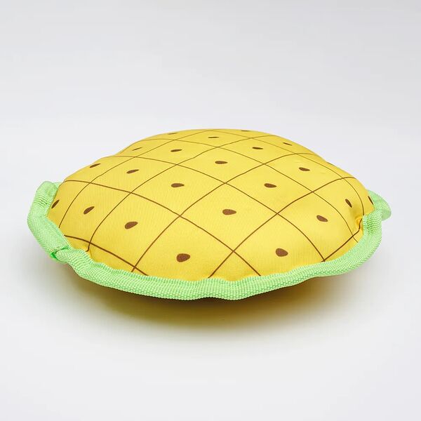 Игрушка для собак тарелка Ананас