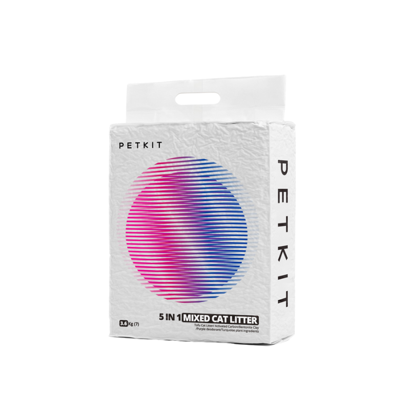 

Наполнитель Petkit для кошачьего туалета смесь 5в1, 1 шт, Китай
