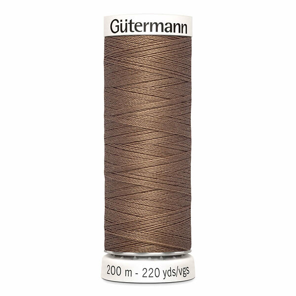 748277 Нить Sew-all для всех материалов, 200м, 100% п/э Gutermann(454 светлое какао)