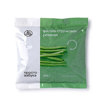 Быстрозамороженные овощи: фасоль зеленая стручковая «Просто Азбука»