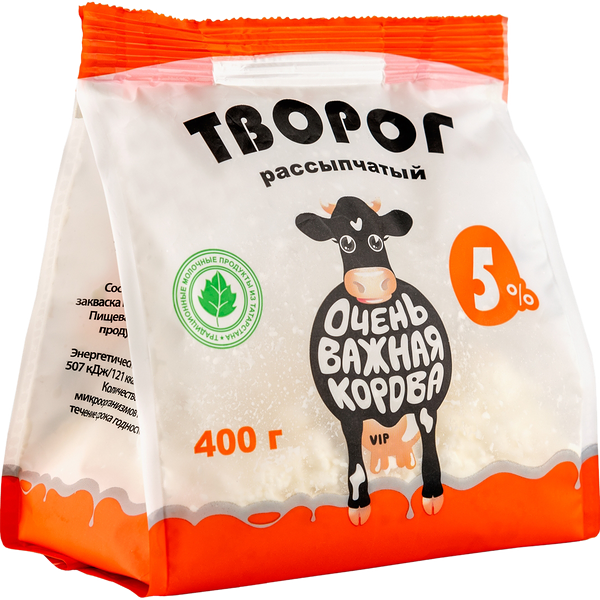Творог Очень Важная Корова 5%