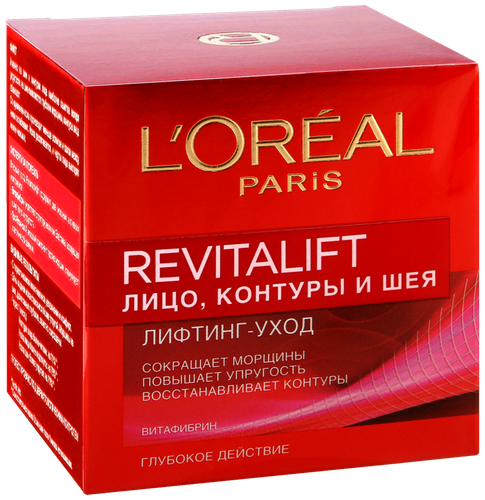 

Крем для лица, контуров и шеи L'Oreal Revitalift антивозрастной против морщин 50 мл
