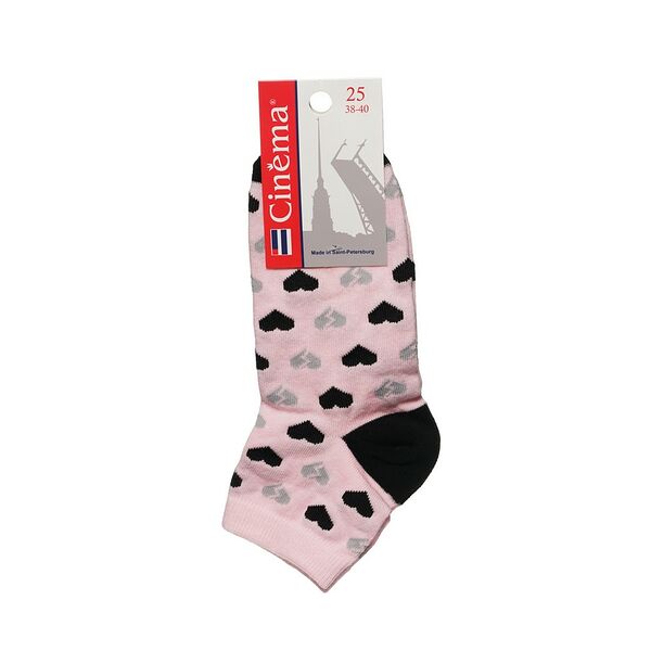 Женские носки Opium 3-2ЛС укороченные с рисунком 