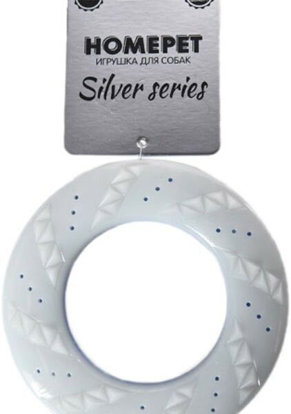 Игрушка для собак Homepet Silver Series Кольцо охлаждающая 12*12*3.5см в ассортименте