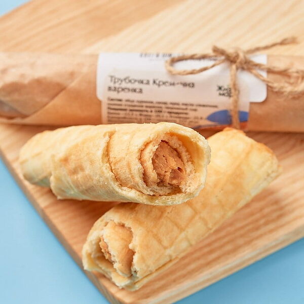 Трубочка Крем-чиз варенка