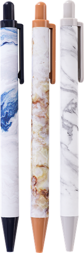 Набор шариковых ручек Stone автоматические, синий, 0,7мм, Арт. MF521552, 3шт