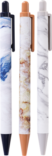 

Набор шариковых ручек Stone автоматические, синий, 0,7мм, Арт. MF521552, 3шт