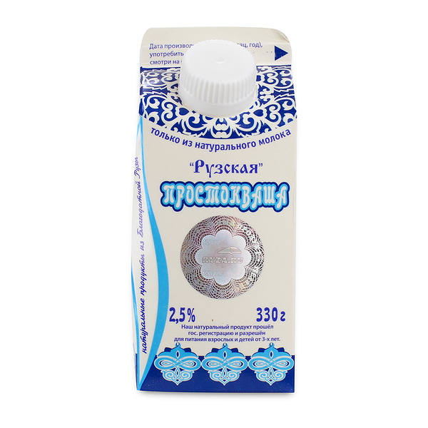 Простокваша Рузское молоко 2.5%