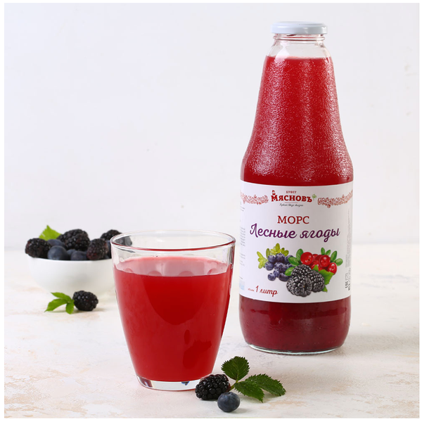 Морс из лесных ягод МясновЪ Буфет