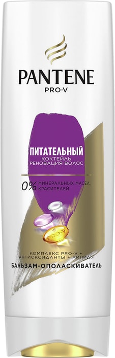 

Бальзам-ополаскиватель для волос Pantene Pro-V Питательный коктейль 360 мл