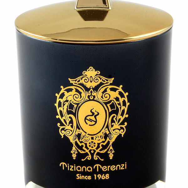 TIZIANA TERENZI Gioconda Свеча с ароматом духов Maremma в черном стекле деревянный фитиль, 170 г