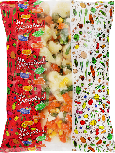 Смесь овощная быстрозамороженная Весенняя, 700г