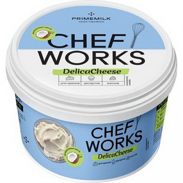 Продукт белковый пищевой ДеликаЧиз CHEF WORKS 50% 800г