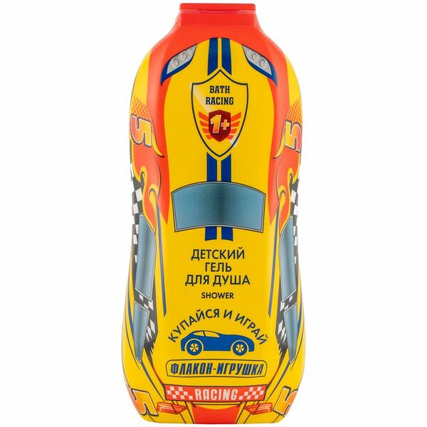Гонки Детский гель для душа Bath Racing