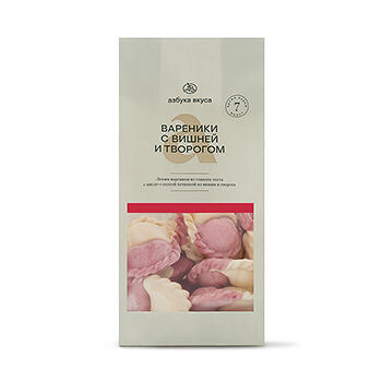 Вареники «Азбука вкуса» с вишней и творогом, Россия