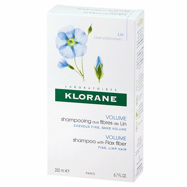 Klorane Шампунь с экстрактом льняного волокна 200 мл