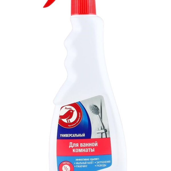 Чистящее средство АШАН Красная птица Антиржавчина для ванной комнаты