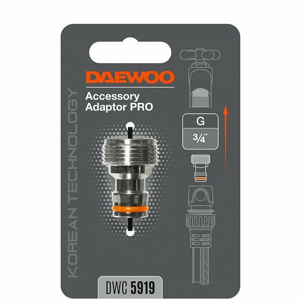 Адаптер металлический Daewoo DWC 5919 с внутренней резьбой G3/4