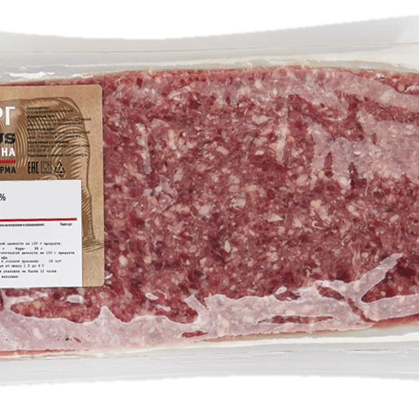 Фарш Мираторг говяжий 70% замороженный