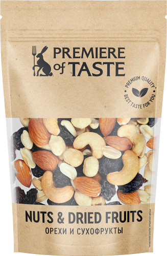 Premiere of taste Смесь орехово-фруктовая Gold 150 г