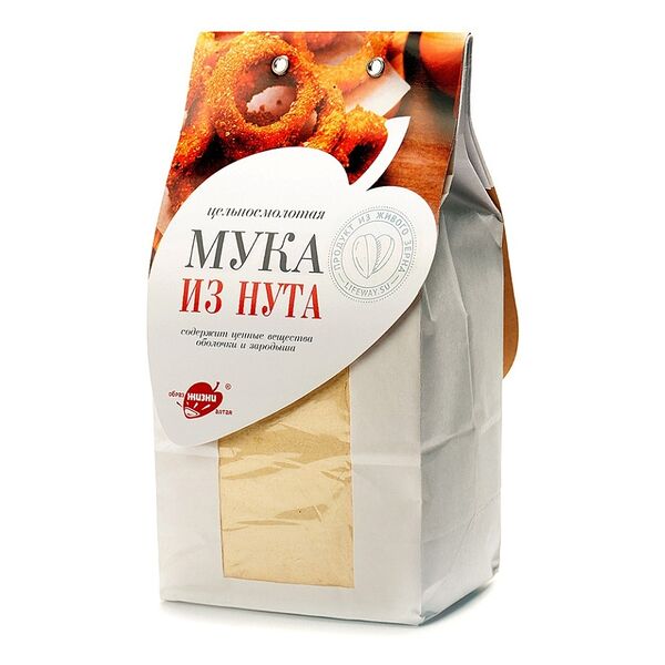 Мука нутовая цельносмолотая с Алтая, «Образ Жизни»