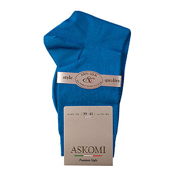 Носки женские Askomi Premium Style синие, размер 39-41