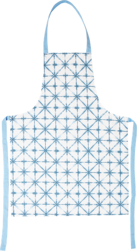 

Фартук Homeclub Indigo женский синий без карманов