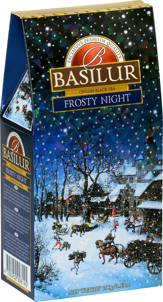 

Basilur Frosty Night черный листовой чай 100 г