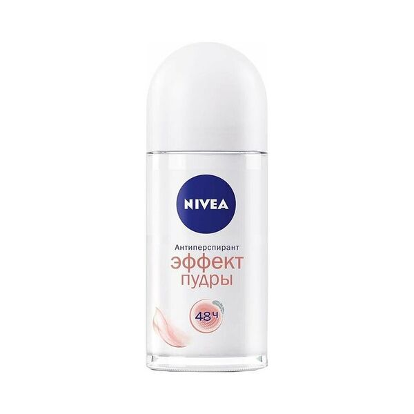 Дезодорант-антиперспирант женский шариковый Nivea Эффект Пудры 50 мл
