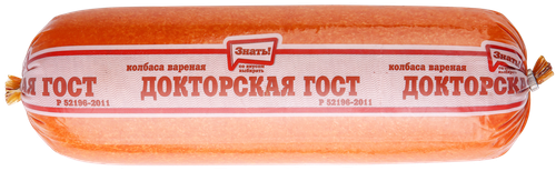 

Колбаса Знать! Докторская вареная вес