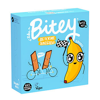 Хлебцы кукурузно-рисовые Take a Bitey банан-тыква от 1,5 лет