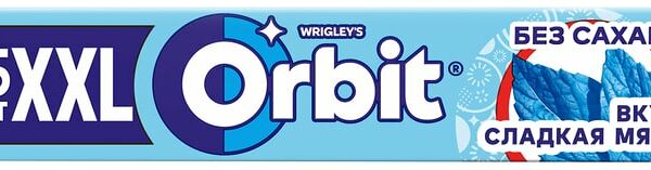 Жевательная резинка Orbit XXL Сладкая мята 20.4г