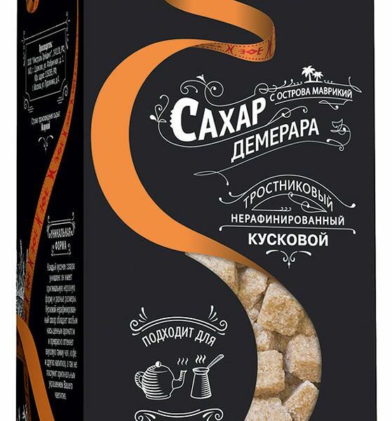 Сахар тростниковый Мистраль Демерара нерафинированный кусковой