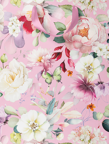 Пакет подарочный Flora, 14,6х11,4х6,4см, Арт. S