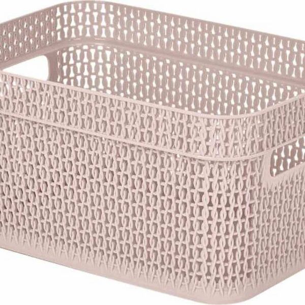 Корзина для хранения Keeplex Ajur с ручками 27,1×18,3×13,7 см, 5 л