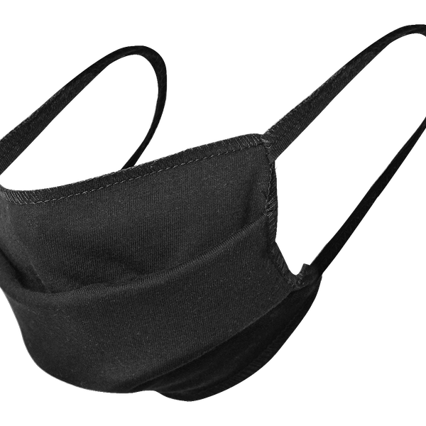 Маска д/лица ТВОЕ многораз.,черн.,трикотажн.,гигиенич.,повязка 