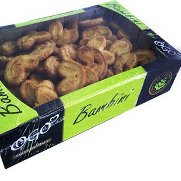 Сладости мучные слоёные Ушки воздушные 