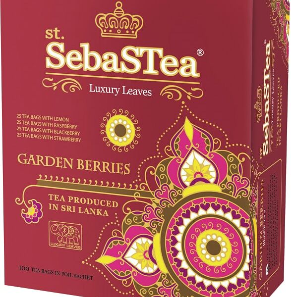 Чай SebaStea Garden Berries черный 100*2г