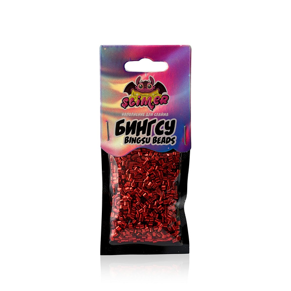 Наполнение для слайма Slime Лаборатория бингсу красный
