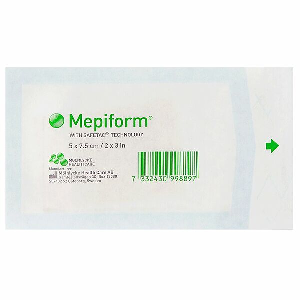 Повязка Мепиформ 5 cм х 7,5 см №1